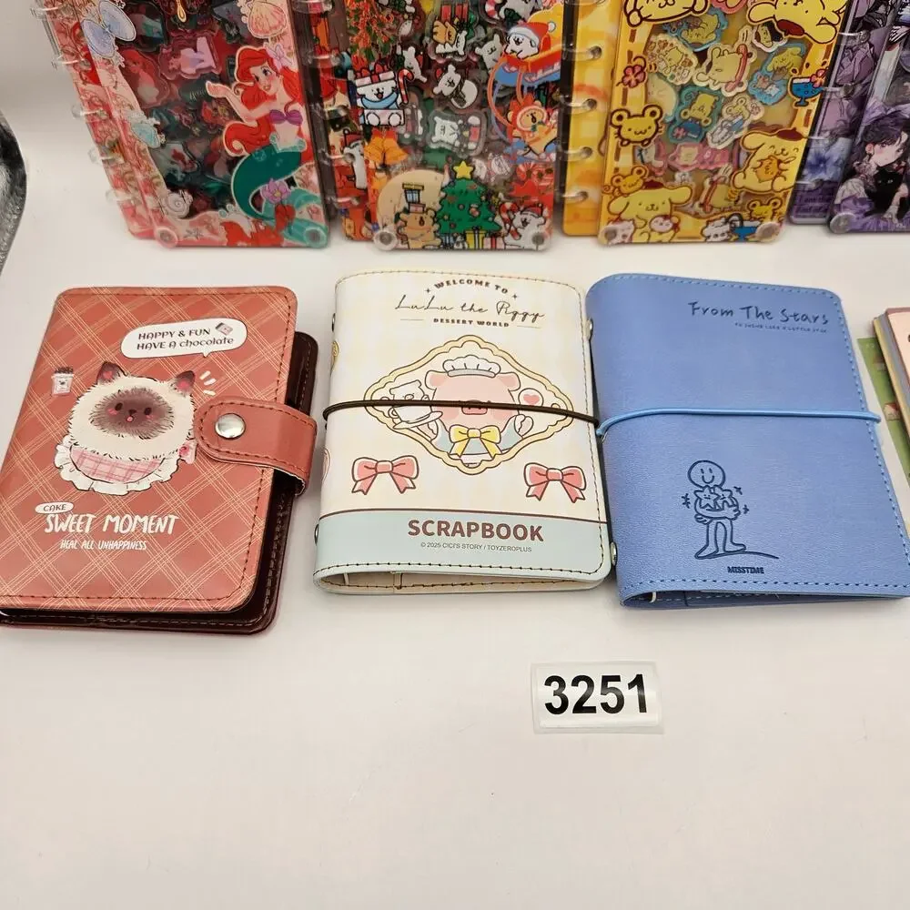 KAWAII MINI NOTEBOOK JOURNAL LOT SANRIO DISNEY MEMO SCRAPBOOK